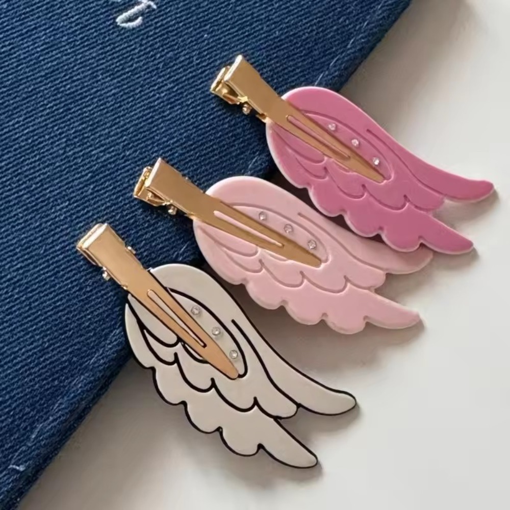 مشبك شعر بتصميم أجنحة لطيفة، د - مراجعة Women'S Vanity Accessories وسعره