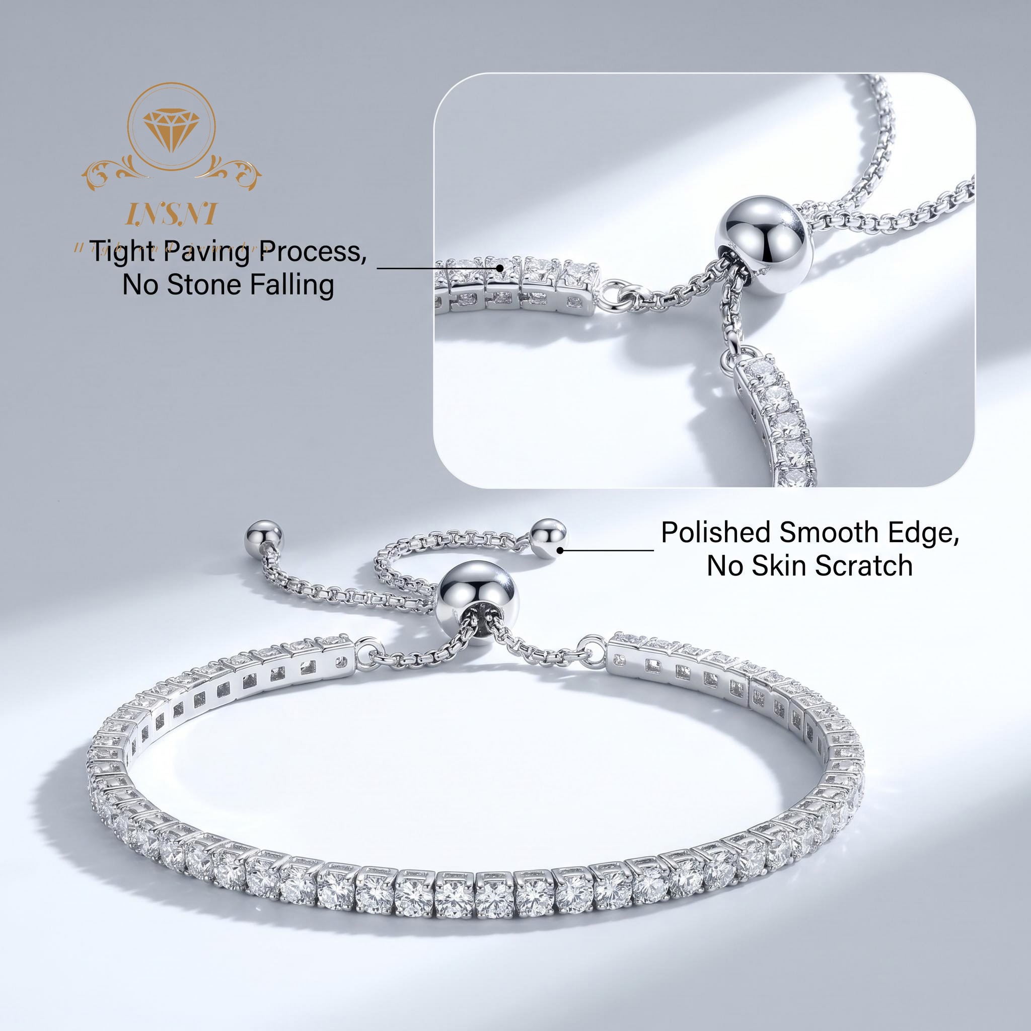 إكسسوارات سوار مويسانيت للنساء - مراجعة Women'S Affordable Accessories وسعره
