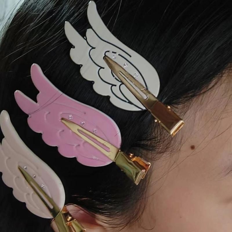 1/2 قطعة دبوس الشعر أجنحة لطيف - مراجعة Women'S Vanity Accessories وسعره