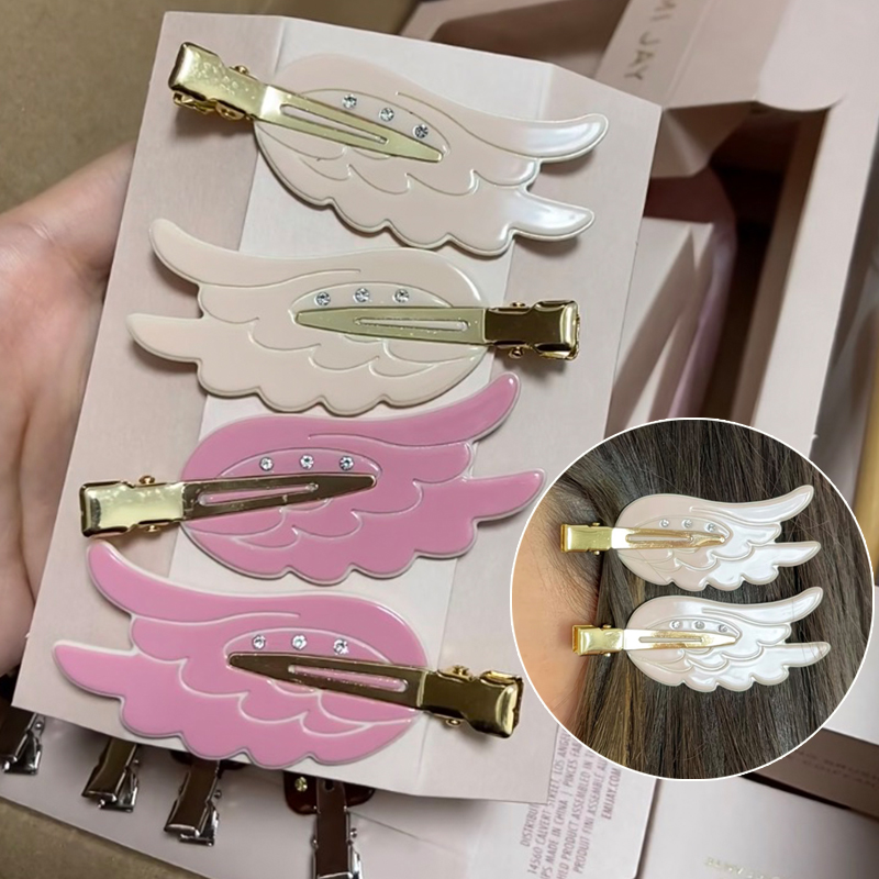 1/2 قطعة دبوس الشعر أجنحة لطيف - مراجعة Women'S Vanity Accessories وسعره
