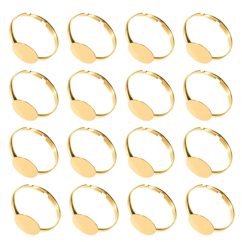 50 قطعة، حلقات فارغة قابلة للت - مراجعة Ring Set Adjustable وسعره