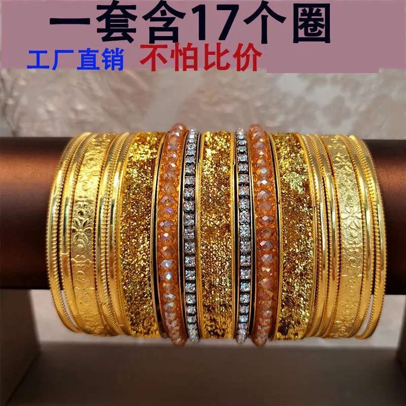 الرقص الهندي متعدد حلقة سوار د - مراجعة Women Accessories India وسعره