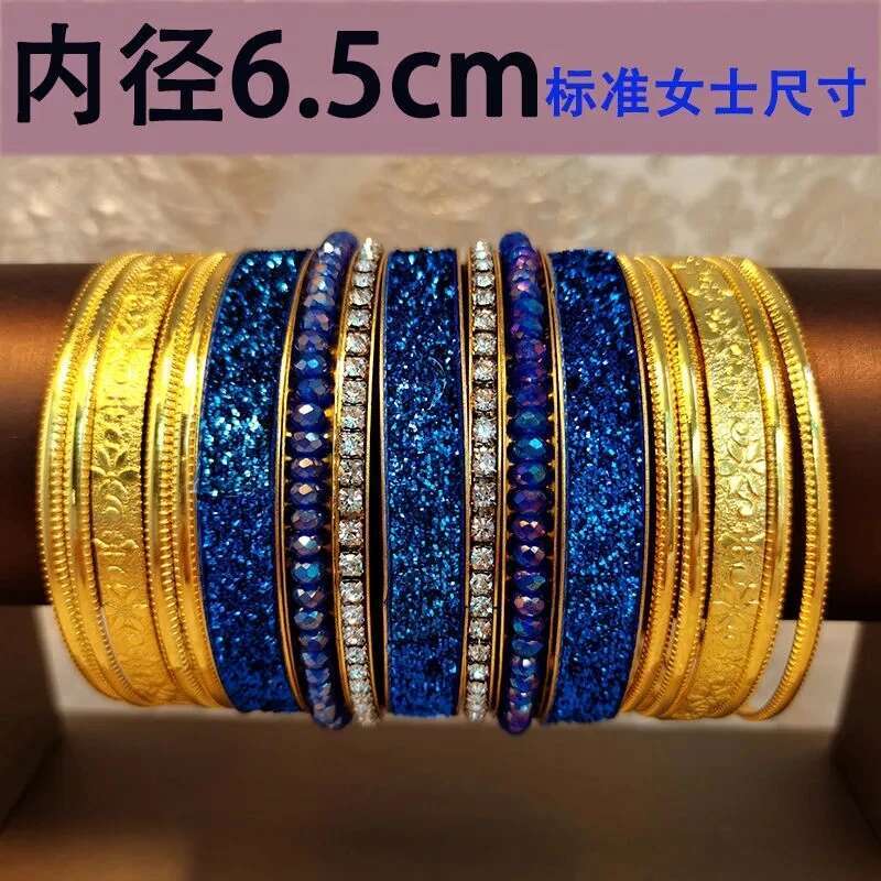 الرقص الهندي متعدد حلقة سوار د - مراجعة Women Accessories India وسعره