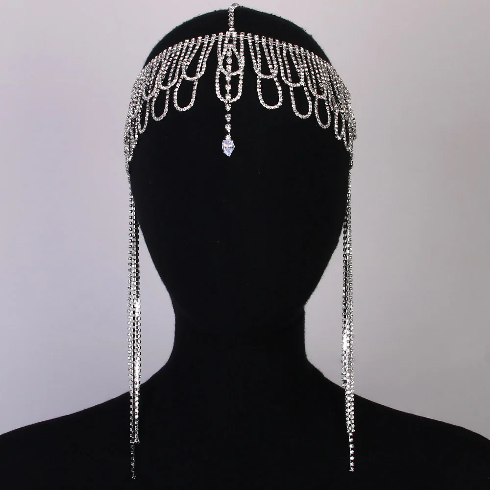 سلسلة رأس بشراشيب من حجر الراي - مراجعة Women Accessories India وسعره
