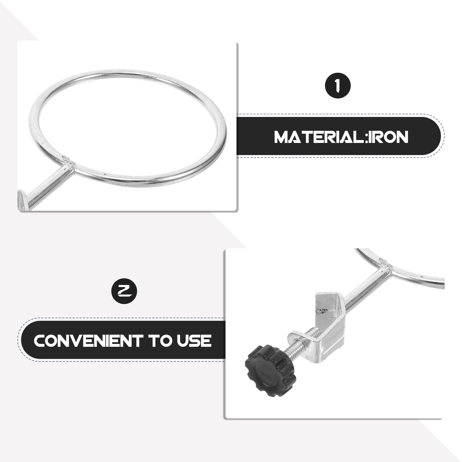 مجموعة حوامل مختبر كيميائي متي - مراجعة Ring Set Adjustable وسعره