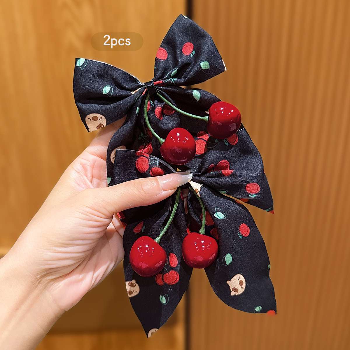 2 مشبك شعر على شكل فيونكة من ا - مراجعة Women'S Affordable Accessories وسعره