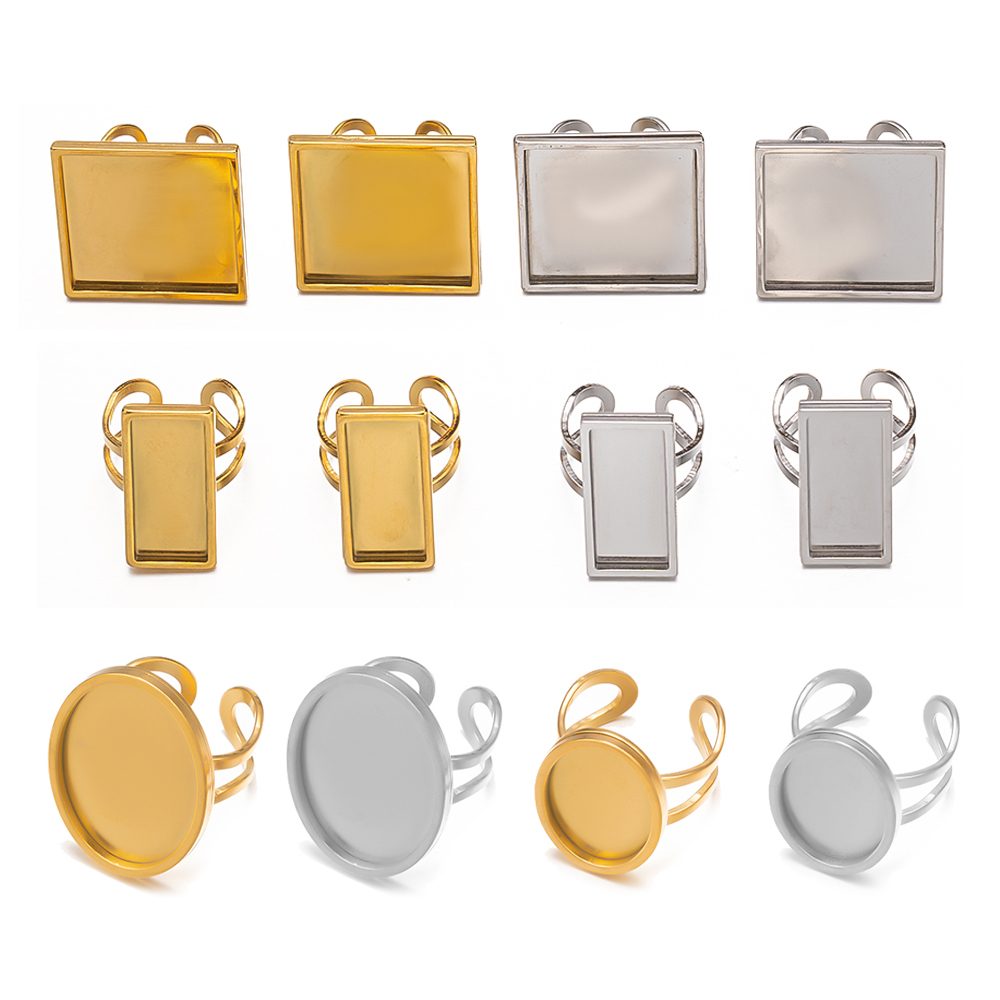 4 قطعة الفولاذ المقاوم للصدأ م - مراجعة Ring Set Adjustable وسعره